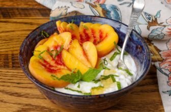 Cottage Cheese and Peaches – Barefeet within the Kitchen