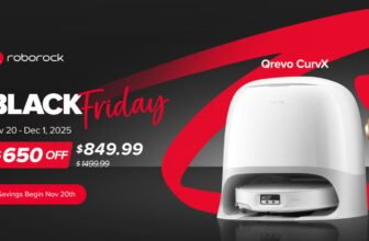 Roborock Drops Main Black Friday Deal, Now Promoting Newest Qrevo CurvX Robotic Vacuum for 43% Off