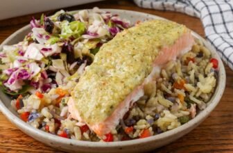 Pesto Salmon – Barefeet within the Kitchen