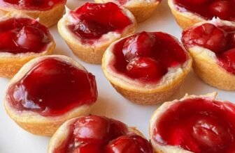 Cherry Crescent Roll Mini Tarts – Simple 5-Ingredient Dessert